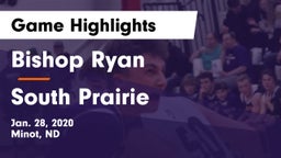 Bishop Ryan  vs South Prairie  Game Highlights - Jan. 28, 2020