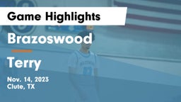 Brazoswood  vs Terry  Game Highlights - Nov. 14, 2023