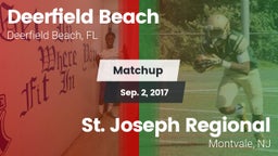 Matchup: Deerfield Beach vs. St. Joseph Regional  2017