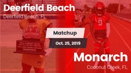 Matchup: Deerfield Beach vs. Monarch  2019