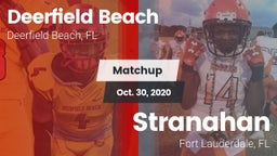 Matchup: Deerfield Beach vs. Stranahan  2020