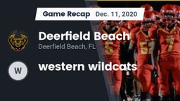 Recap: Deerfield Beach  vs. western wildcats 2020