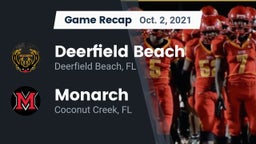 Recap: Deerfield Beach  vs. Monarch  2021