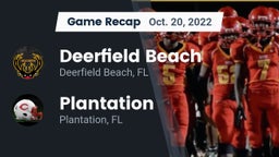 Recap: Deerfield Beach  vs. Plantation  2022