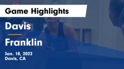 Davis  vs Franklin  Game Highlights - Jan. 18, 2022