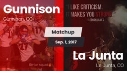 Matchup: Gunnison vs. La Junta  2017