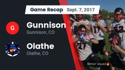 Recap: Gunnison  vs. Olathe  2017