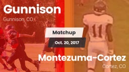 Matchup: Gunnison vs. Montezuma-Cortez  2017