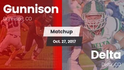 Matchup: Gunnison vs. Delta  2017