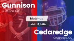 Matchup: Gunnison vs. Cedaredge  2020
