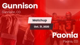 Matchup: Gunnison vs. Paonia  2020