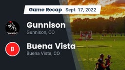 Recap: Gunnison  vs. Buena Vista  2022