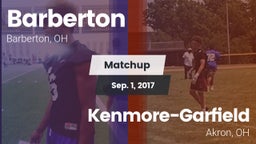 Matchup: Barberton vs. Kenmore-Garfield  2017