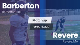 Matchup: Barberton vs. Revere  2017