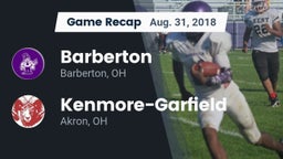Recap: Barberton  vs. Kenmore-Garfield   2018