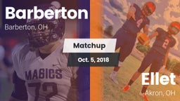 Matchup: Barberton vs. Ellet  2018