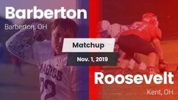 Matchup: Barberton vs. Roosevelt  2019
