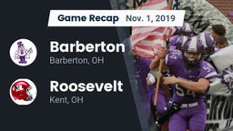 Recap: Barberton  vs. Roosevelt  2019