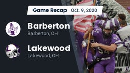 Recap: Barberton  vs. Lakewood  2020
