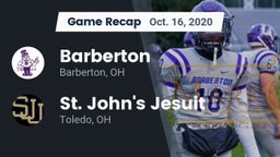 Recap: Barberton  vs. St. John's Jesuit  2020