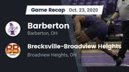 Recap: Barberton  vs. Brecksville-Broadview Heights  2020