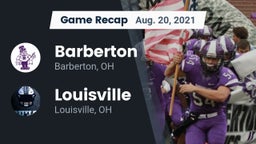 Recap: Barberton  vs. Louisville  2021