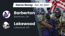 Recap: Barberton  vs. Lakewood  2021