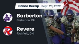 Recap: Barberton  vs. Revere  2022