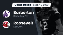 Recap: Barberton  vs. Roosevelt  2023