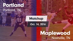 Matchup: Portland vs. Maplewood  2016