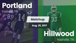 Matchup: Portland vs. Hillwood  2017