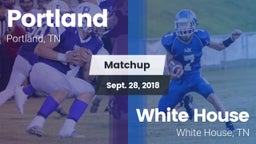 Matchup: Portland vs. White House  2018