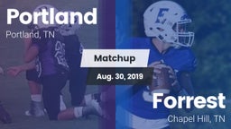 Matchup: Portland vs. Forrest  2019
