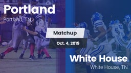 Matchup: Portland vs. White House  2019
