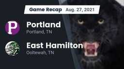 Recap: Portland  vs. East Hamilton  2021
