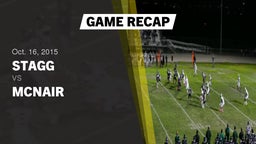 Recap: Stagg  vs. McNair 2015