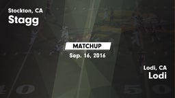 Matchup: Stagg vs. Lodi  2016