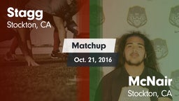 Matchup: Stagg vs. McNair  2016