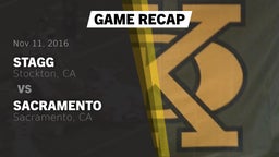 Recap: Stagg  vs. Sacramento  2016