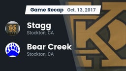Recap: Stagg  vs. Bear Creek  2017