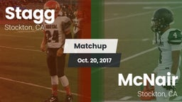Matchup: Stagg vs. McNair  2017