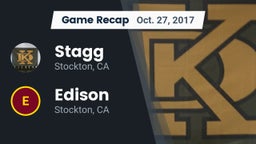Recap: Stagg  vs. Edison  2017