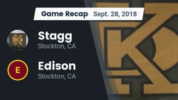 Recap: Stagg  vs. Edison  2018