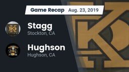 Recap: Stagg  vs. Hughson  2019
