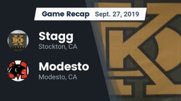 Recap: Stagg  vs. Modesto  2019