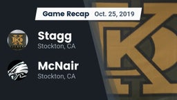 Recap: Stagg  vs. McNair  2019