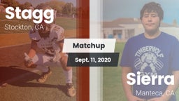 Matchup: Stagg vs. Sierra  2020