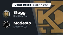 Recap: Stagg  vs. Modesto  2021