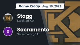 Recap: Stagg  vs. Sacramento  2022