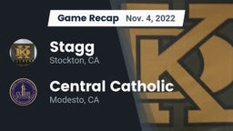 Recap: Stagg  vs. Central Catholic  2022